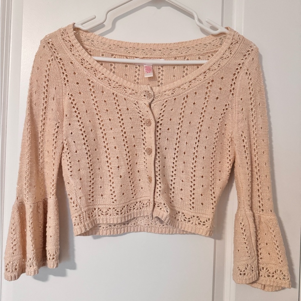 Vintage betsey Johnson Cardigan 2008